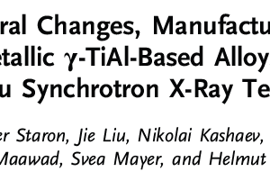 Exploring Structural Changes, Manufacturing, Joining, and Repair of Intermetallic γ-TiAl-Based Alloys Recent Progress Enabled by In Situ Synchrotron X-Ray Techniques