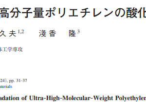 Evaluation of Oxidative Degradation of Ultra–High–Molecular–Weight Polyethylene Irradiated by Gamma–Ray