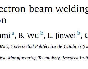 Numerical modeling of the electron beam welding and its experimental validation