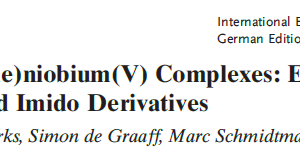 Bis(h5 h1-pentafulvene)niobium(V) Complexes Efficient Synthons for Niobium Carbene and Imido Derivatives