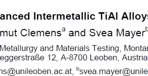 Advanced Intermetallic TiAl Alloys