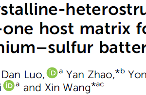 Amorphous–crystalline-heterostructured niobium oxide as two-in-one host matrix for high-performance lithium–sulfur batteries