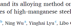 Effect of Cr content and its alloying method on microstructure and mechanical properties of high‑manganese steel-bonded carbide