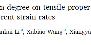 Effect of pre-deformation degree on tensile properties of high carbon high manganese steel at different strain rates