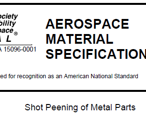 AMS S 13165-Shot Peening of Metal Parts