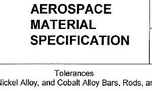 AMS 2261H-Tolerances Nickel, Nickel Alloy, and Cobalt Alloy Bars, Rods, and Wire