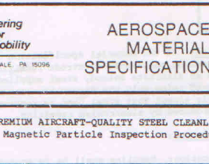 AMS 2300F-PREMIUM AIRCRAFT-QUALITY STEEL CLEANLINESS Magnetic Particle Inspection Procedure