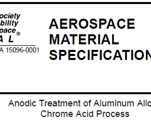 AMS 2470L-Anodic Treatment of Aluminum Alloys Chrome Acid Process