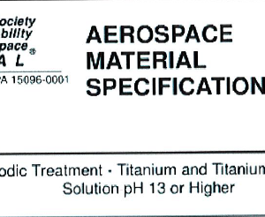 AMS 2488D-Anodic Treatment Titanium and Titanium Alloys Solution pH 13 or Higher