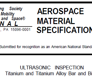 AMS 2631B-ULTRASONIC INSPECTION Titanium and Titanium Alloy Bar and Billet