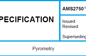 AMS 2750TM-Pyrometry