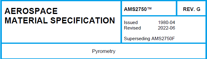 Read more about the article AMS 2750TM-Pyrometry