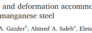 Nucleation, coarsening and deformation accommodation mechanisms of ε-martensite in a high manganese steel