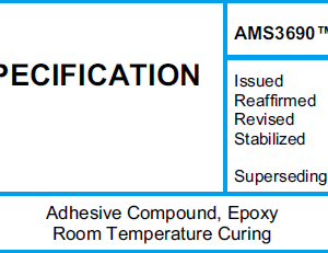 AMS 3690TM-Adhesive Compound, Epoxy Room Temperature Curing