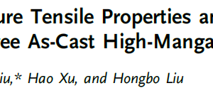 High-Temperature Tensile Properties and Deformation Behavior of Three As-Cast High-Manganese Steels