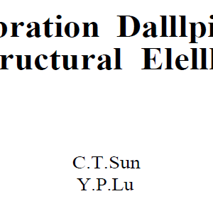 Vibration Damping of Structural Elements