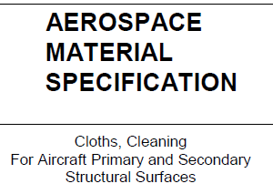 AMS 3819C-Cloths, Cleaning For Aircraft Primary and Secondary Structural Surfaces