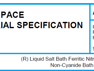 AMS 2753-(R) Liquid Salt Bath Ferritic Nitrocarburizing Non-Cyanide Bath