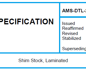 AMS DTL 22499TM-Shim Stock, Laminated