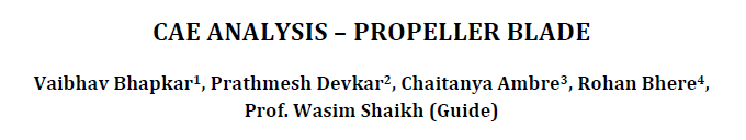 Read more about the article CAE_ANALYSIS_PROPELLER_BLADE
