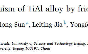 Flame-retardant mechanism of TiAl alloy by frictional ignition method