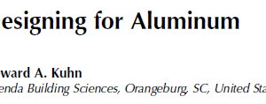 Designing for Aluminum