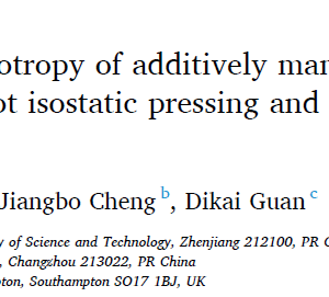 A comparative study on anisotropy of additively manufactured CoCrNi medium-entropy alloys by hot isostatic pressing and ultrasonic impact treatment