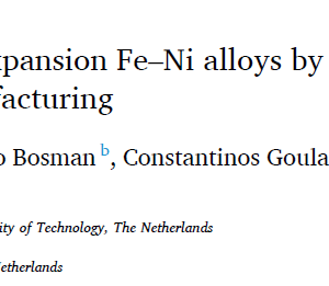 Fabrication of low thermal expansion Fe–Ni alloys by in-situ alloying using twin-wire arc additive manufacturing