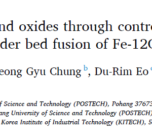 In-situ synthesis of nitrides and oxides through controlling reactive gas atmosphere during laser-powder bed fusion of Fe-12Cr-6Al