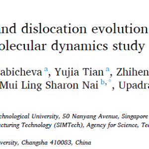 Tailoring short-range order and dislocation evolution in Cr–Co–Ni medium-entropy alloys A molecular dynamics study