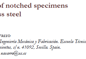 Biaxial fatigue tests of notched specimens for AISI 304L stainless steel