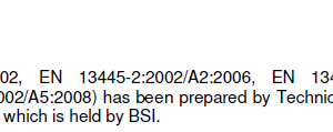 EN 13445-22002 (E) Issue 35 (2009-01)