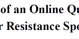 Development of an Online Quality Control System for Resistance Spot Welding